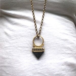 A Peace Treaty Pendant Necklace